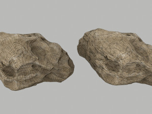 sea rocks 3D Model