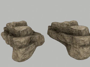 sea rocks 3D Model