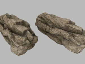 sea rocks 3D Model