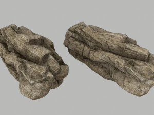 sea rocks 3D Model