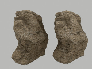 sea rocks 3D Model