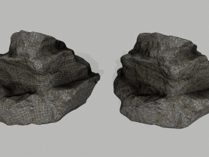 cliff rocks Modelo 3D