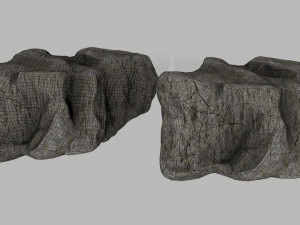 cliff rocks Modelo 3D