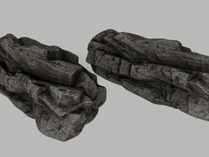 cliff rocks Modelo 3D