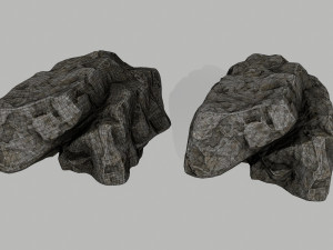 cliff rocks Modelo 3D