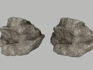 desert rocks 3D Model