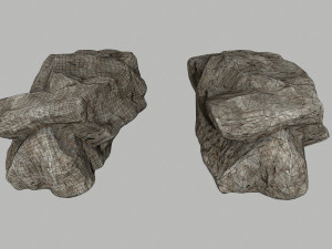 desert rocks 3D Model