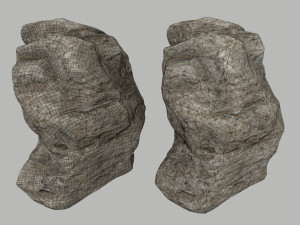 desert rocks 3D Model
