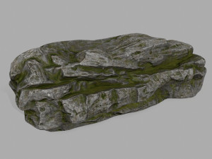 forest rocks Modello 3D