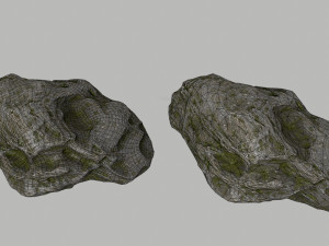 forest rocks Modello 3D