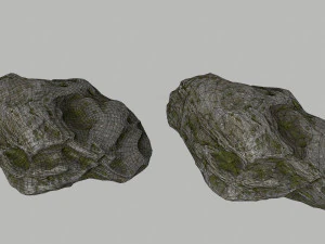 forest rocks 3D Model
