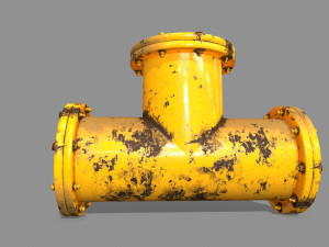 pipe set Model 3D