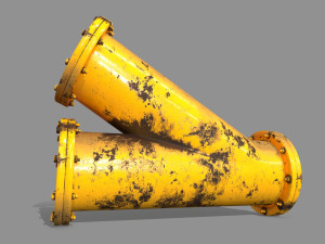 pipe set Model 3D