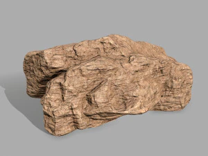 desert rocks 3D Model