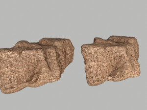 desert rocks 3D 모델