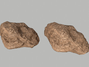 desert rocks 3D 모델