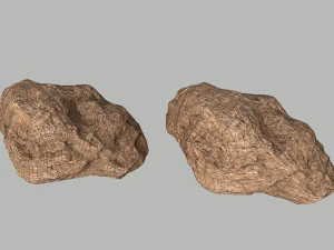 desert rocks 3D Model