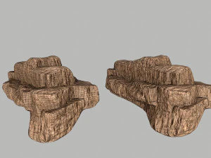 desert rocks 3D Model