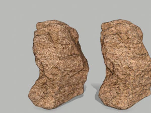 desert rocks 3D Model
