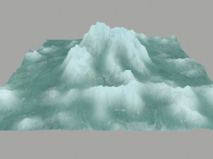 icemountain 3Dモデル