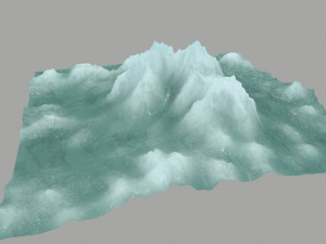icemountain 3Dモデル