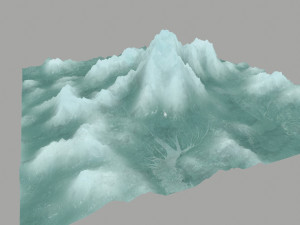 icemountain 3Dモデル