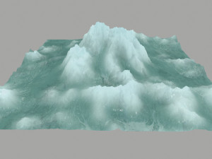 icemountain 3Dモデル