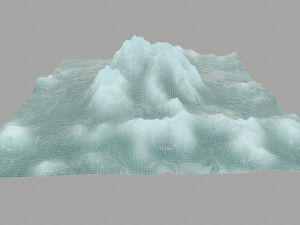 icemountain 3Dモデル