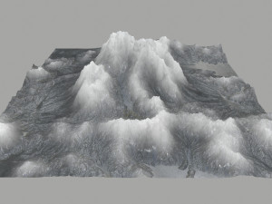 icemountain 3Dモデル