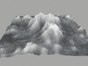 icemountain 3Dモデル