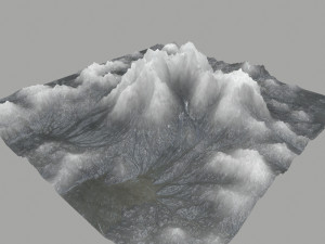 icemountain 3Dモデル