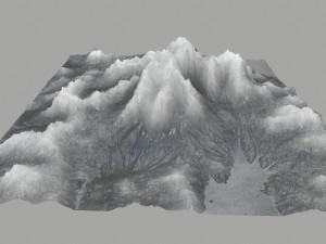 icemountain 3Dモデル