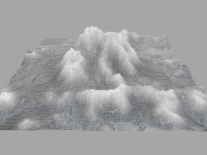 icemountain 3Dモデル