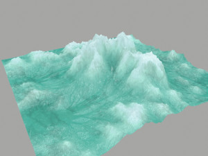 icemountain Modèle 3D