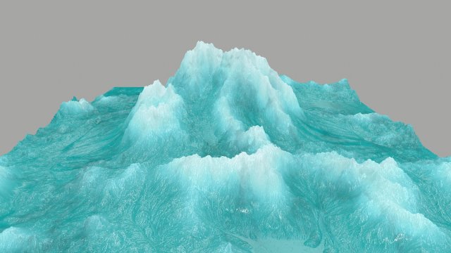 icemountain Modèle 3D .c4d .max .obj .3ds .fbx .stl .blend 