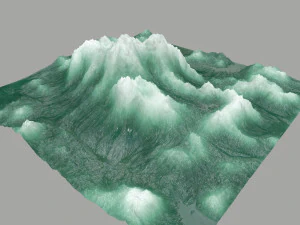 icemountain 3D Model