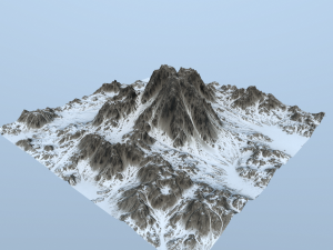 snowmountain 3D 模型