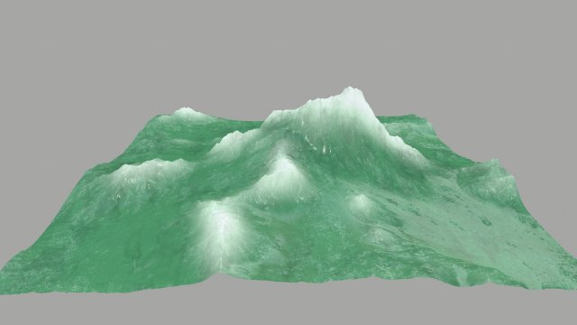 icemountain 3D मॉडल .c4d .max .obj .3ds .fbx .stl .blend 