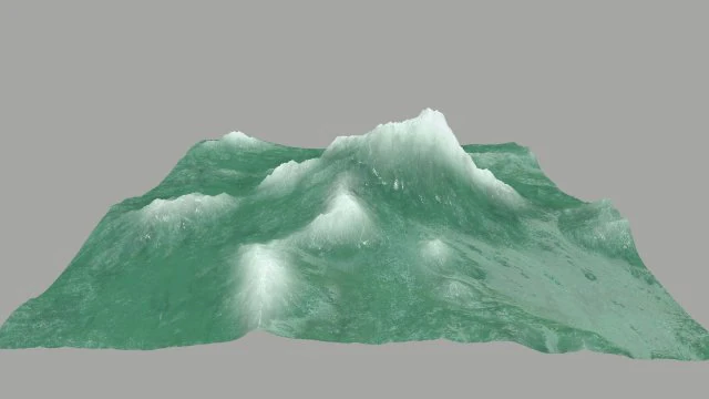 icemountain 3D Model .c4d .max .obj .3ds .fbx .stl .blend 