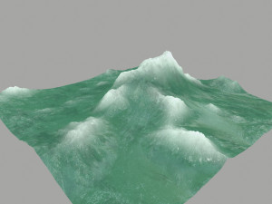 icemountain 3Dモデル