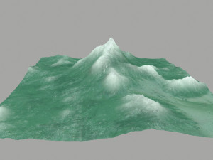icemountain 3Dモデル