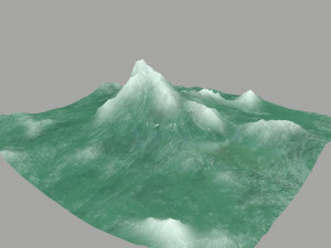 icemountain 3Dモデル