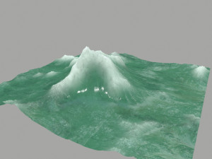 icemountain 3Dモデル