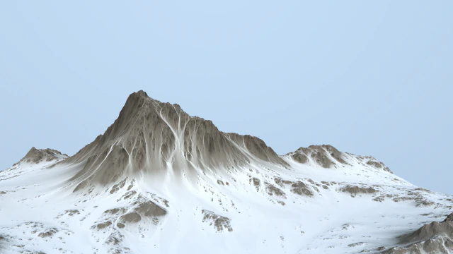 snowmountain 3D Model .c4d .max .obj .3ds .fbx .stl .blend 