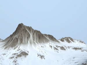 snowmountain 3D मॉडल