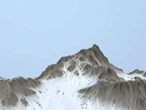 snowmountain 3D 모델