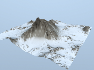 snowmountain 3D 모델