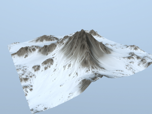 snowmountain 3D 모델