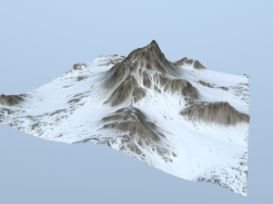 snowmountain 3D 모델