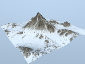 snowmountain 3D 모델